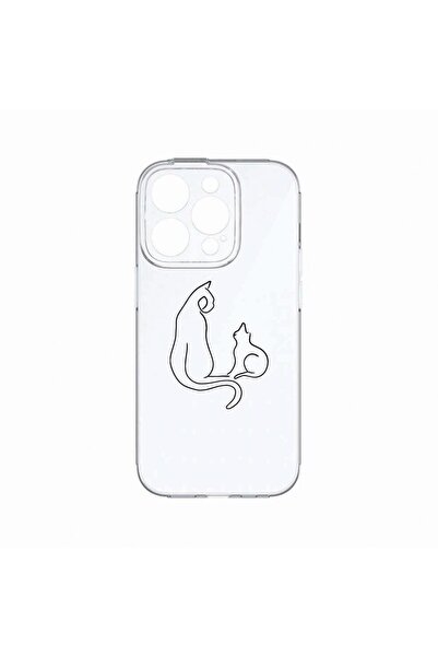 bestcase Θήκη, Συμβατή με Apple iPhone 14 Pro, Αφηρημένη Γάτα, Ανθεκτική στη ...