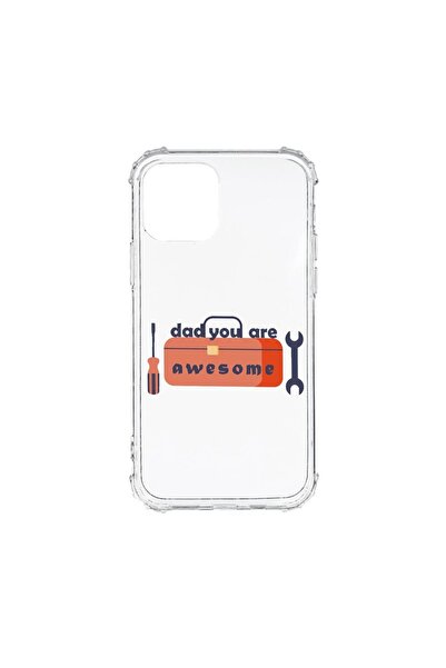 bestcase Husă Antișoc din Silicon Compatibilă cu Realme C35, Awesome Dad, Pro...
