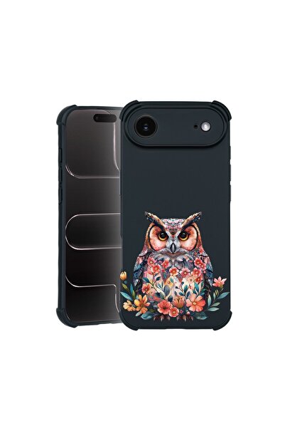 bestcase Θήκη TPU Pro Shock συμβατή με Apple iPhone 17 Air, με σχέδιο κουκουβ...