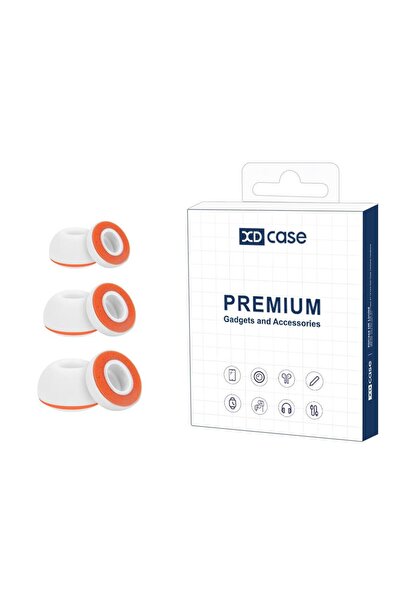 Choice White Orange XDcase For AirPods Pro 3 Earphone Silicone Sponge Ear Tip...