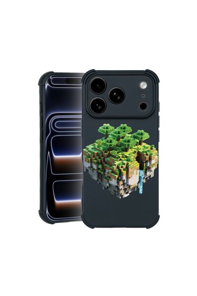 bestcase Husa TPU Pro Shock Compatibila cu Apple iPhone 17 Pro, cu Design Min...