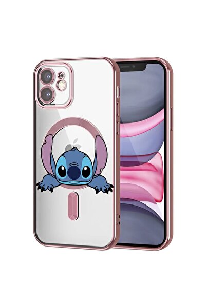 bestcase Husa Luxury MagSafe, Compatibila Apple iPhone 12, Stitch, Ultra-Soft...