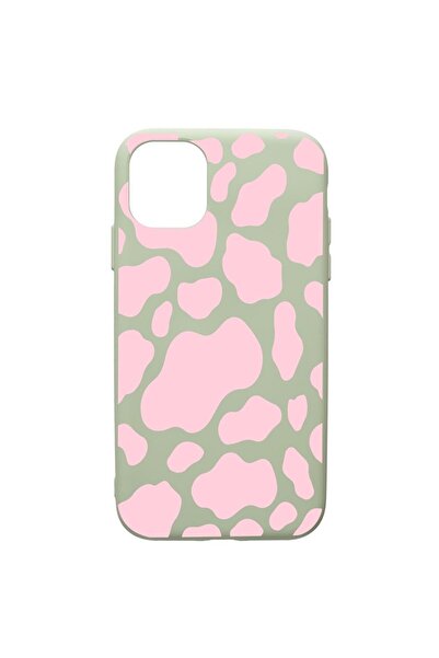 bestcase Θήκη Σιλικόνης Premium Συμβατή με Apple iPhone 12 Pro, Ροζ Αγελάδα, ...