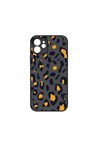 bestcase Husa Slim Glassy, Συμβατό με Apple iPhone 12, Σχέδιο Λεοπάρδαλης, Χρ...