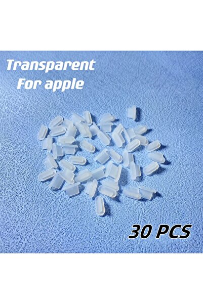 Choice transparent 30pcs 5/10/30PCS Silicone Type-C Dust Plugs Cellphone Anti...