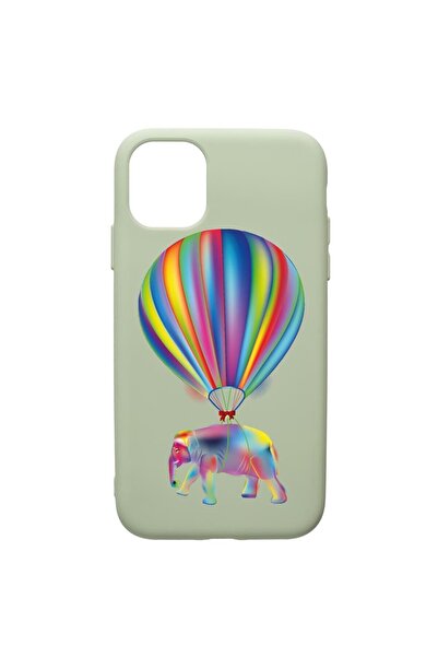 bestcase Θήκη Σιλικόνης Premium Συμβατή με Apple iPhone 12, Ελέφαντας Ουράνιο...