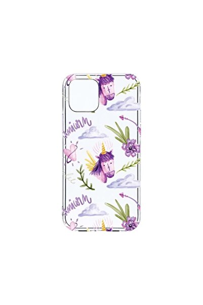 bestcase Husa Clear Silicon 2MM, Compatibila Cu Apple iPhone 12 Pro, Unicorn,...
