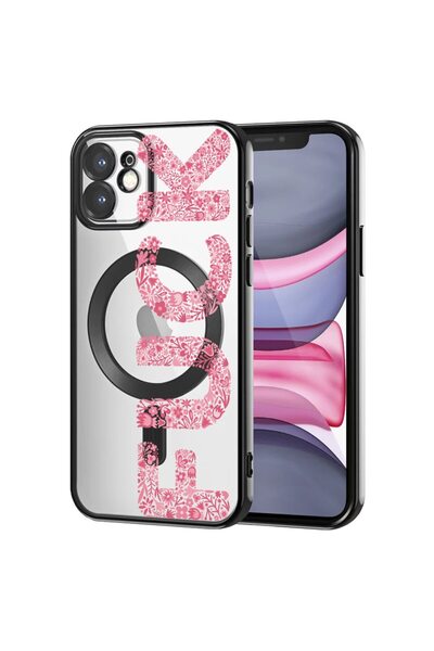 bestcase Πολυτελής Θήκη MagSafe, Συμβατή με Apple iPhone 11, Μήνυμα  "Rebel F...