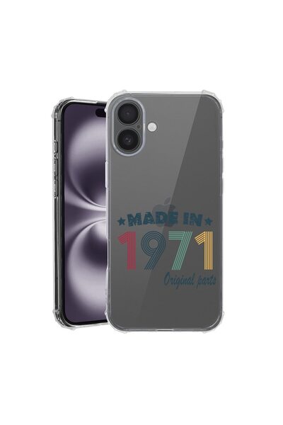 bestcase Husă pentru Apple iPhone 16, Antișoc 1.5MM, Piese Originale - Fabric...