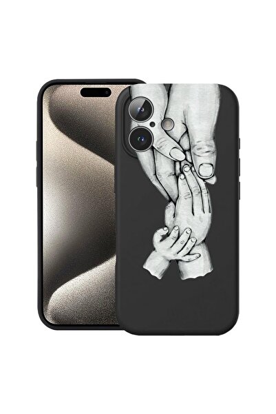 bestcase Husă pentru Apple iPhone 17 cu Design Family, Silicon Premium, Micro...