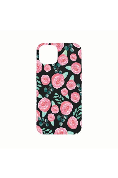 bestcase Θήκη σιλικόνης, Συμβατή με Apple iPhone 14, Σχέδιο τριαντάφυλλο, Ανθ...