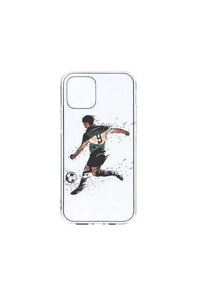 bestcase Θήκη Clear Silicon 2MM, Συμβατή με Apple iPhone 12 Pro, Ποδόσφαιρο, ...