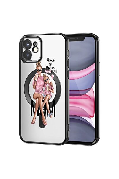 bestcase Πολυτελής Θήκη MagSafe, Συμβατή με Apple iPhone 12, Μαμά του Δράματο...