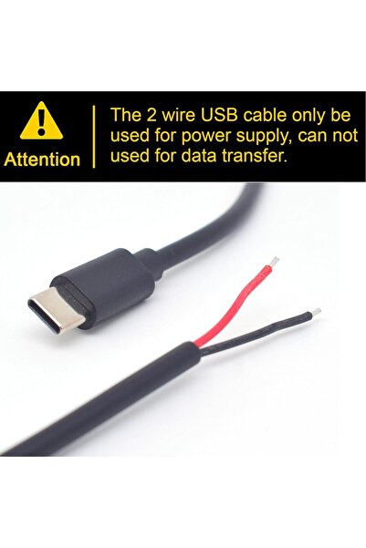 Choice كابل USB C بطول 0.3 متر، سلك USB من النوع C ذكر 24AWG، 5 فولت 3 أمبير،...