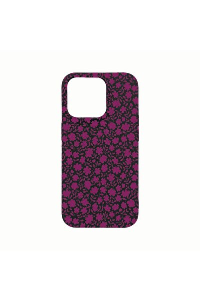 bestcase Θήκη σιλικόνης, Συμβατή με Apple iPhone 14 Pro, Σχέδιο λουλουδιών, Α...