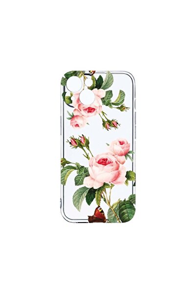bestcase Husa Clear Silicon 2MM, Compatibila Cu Apple iPhone 14, Rose, Antiso...