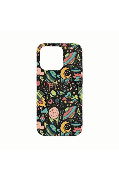 bestcase Husa Silicon, Compatibila Cu Apple iPhone 14 Pro Max, Universe, Plan...