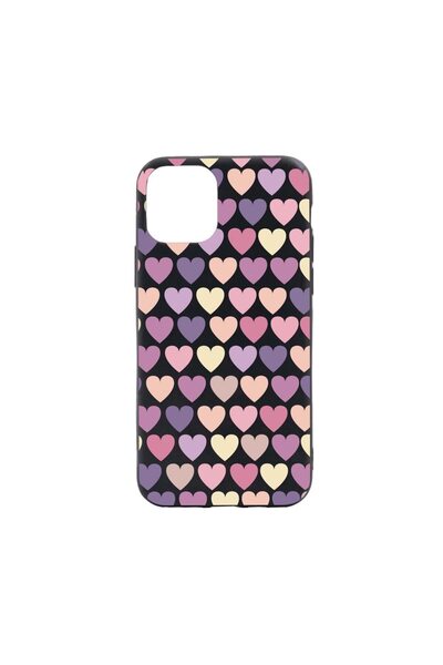 bestcase Силиконов калъф, съвместим с Apple iPhone 11 Pro, Hearth, устойчив н...