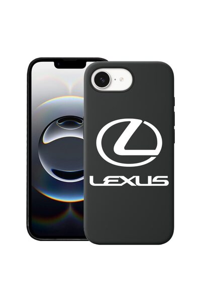 bestcase Калъф за Apple iPhone 16e, Премиум тънък силиконов 1.2ММ, Lexus, Мик...