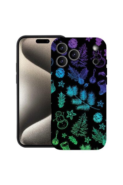 bestcase Husă pentru Apple iPhone 17 Pro cu design cu model de Crăciun, Silic...