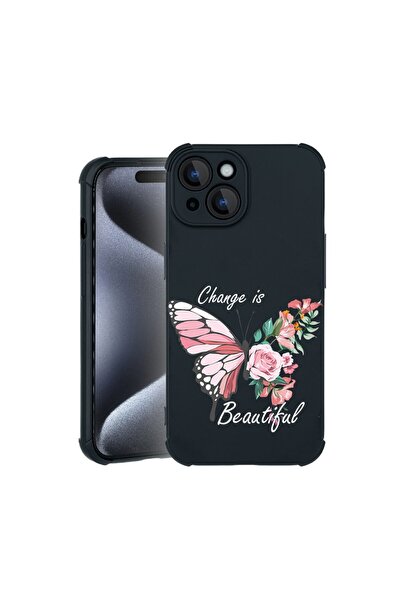 bestcase Θήκη TPU Pro Shock συμβατή με Apple iPhone 15, με σχέδιο  "Η αλλαγή ...