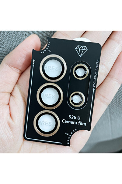 Choice7 Samgsung S26 Ultra Gold Camera Metal Protector Lens Ring Glass Case F...