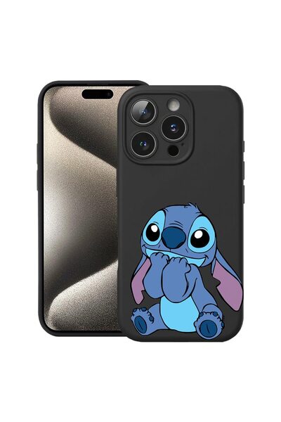 bestcase Husa subțire din silicon pentru Apple iPhone 14 Pro, Adorabilul Stit...