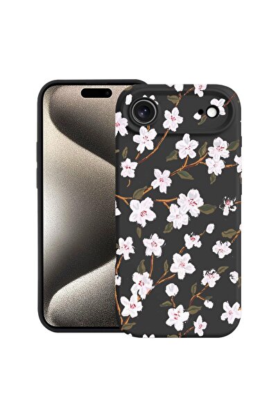 bestcase Husă pentru Apple iPhone 17 Air cu design Floare de primăvară, Silic...