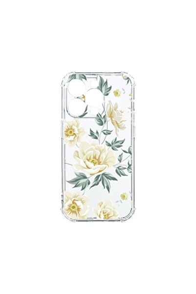 bestcase Husa Anti Shock 1.5MM, Compatibila Cu Apple iPhone 15 Pro, Flowers, ...