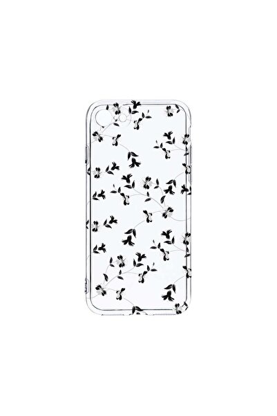 bestcase Husa Clear Silicon 2MM, Compatibila cu Apple iPhone SE 2, Black Flow...