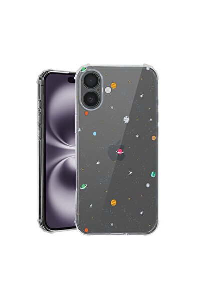 bestcase Θήκη για Apple iPhone 17 με Σχέδιο Σύμπαν, Πλανήτες, Αντικραδασμική,...