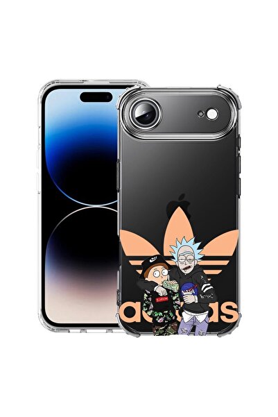 bestcase Husă pentru Apple iPhone 17 Air cu Design Rick, Antișoc, Colțuri înt...