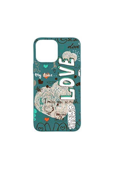 bestcase Θήκη σιλικόνης συμβατή με Apple iPhone 13 Pro Max, Love, ανθεκτική σ...