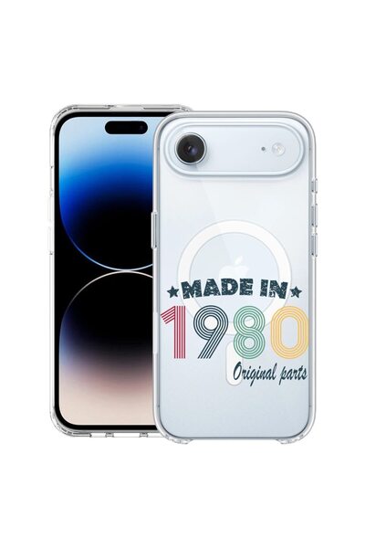 bestcase Husă pentru Apple iPhone 17 Air cu Design Original Parts 1980, Mag A...