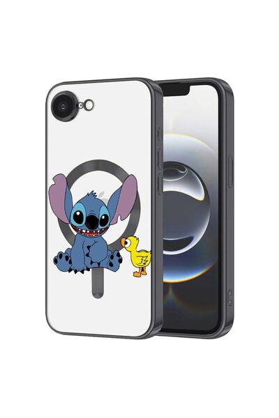 bestcase Husa Luxury MagSafe, Compatibila Apple iPhone 16e, Lilo, Ultra-Soft,...