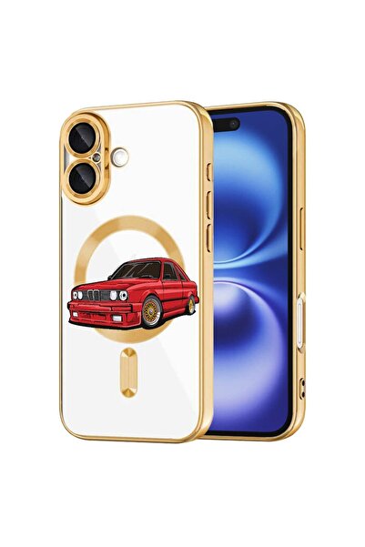 bestcase Πολυτελής Θήκη MagSafe, Συμβατή με Apple iPhone 16 Plus, σε στυλ ρετ...