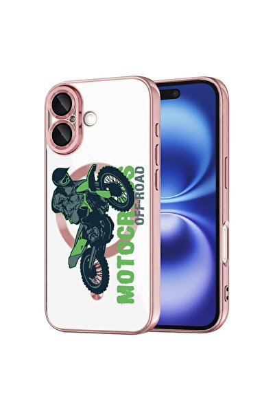 bestcase Πολυτελής Θήκη MagSafe, Συμβατή με Apple iPhone 16 Plus, Μότοκρος, Ε...