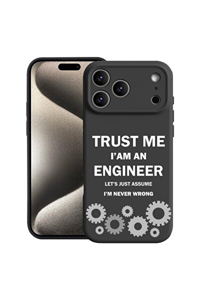 bestcase Θήκη για Apple iPhone 17 Pro Max με Σχέδιο  "Είμαι μηχανικός ", Σιλι...