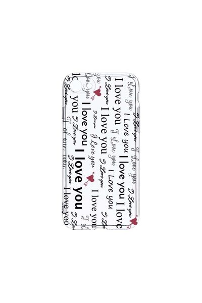 bestcase Husa Clear Silicon 2MM, Compatibila Cu Apple iPhone SE 2, Love me, A...