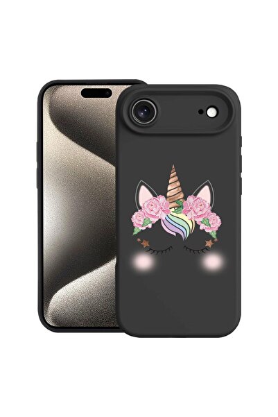 bestcase Husă pentru Apple iPhone 17 Air cu Design Unicorn, Silicon Premium, ...