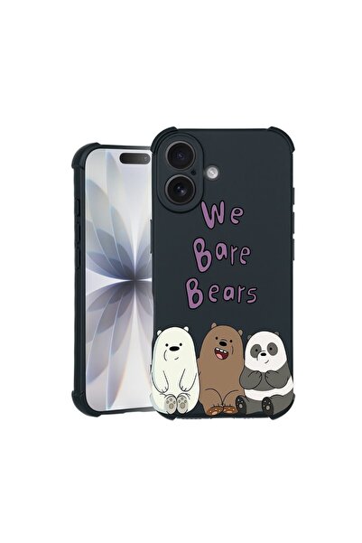 bestcase Husa TPU Pro Shock Compatibila cu Apple iPhone 17, cu Design Bears, ...