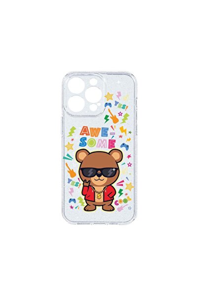 bestcase Θήκη Crystal Glitter 2MM, Συμβατή με Apple iPhone 14 Pro, Υπέροχο Αρ...