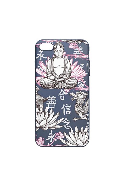 bestcase Husa Silicon Compatibila Cu Apple iPhone 8 Plus / 7 Plus, Buddha, re...
