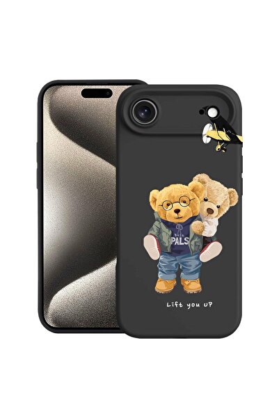 bestcase Husă pentru Apple iPhone 17 Air cu designul Teddy Bear Lift me up, S...