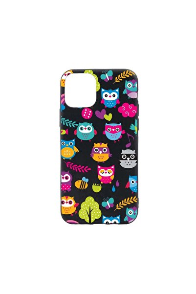 bestcase Husa Silicon Compatibila Cu Apple iPhone 11 Pro, OWL, rezistenta la ...
