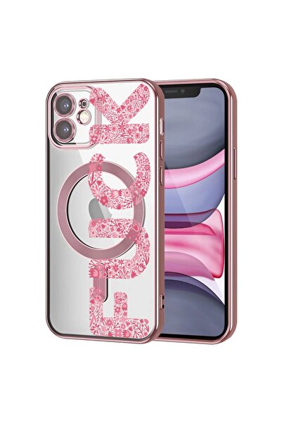 bestcase Πολυτελής Θήκη MagSafe, Συμβατή με Apple iPhone 12, Φλοράλ Σχέδιο με...