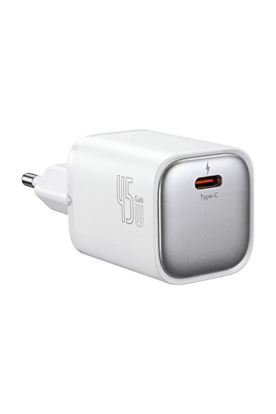 Choice white EU plug GaN Charger 45W EU Plug PD Charge USB-C Charger Fast Cha...