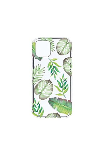 bestcase Husa Clear Silicon 2MM, Compatibila Cu Apple iPhone 12 Pro, Tropical...