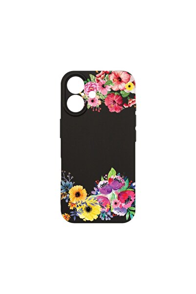 bestcase Θήκη για Apple iPhone 16 Plus, Λεπτή Premium Σιλικόνη 1.2MM, Λουλούδ...