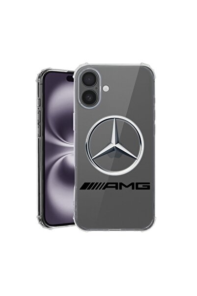 bestcase Husă pentru Apple iPhone 17 cu design Mercedes-Benz AMG, Antișoc, Co...
